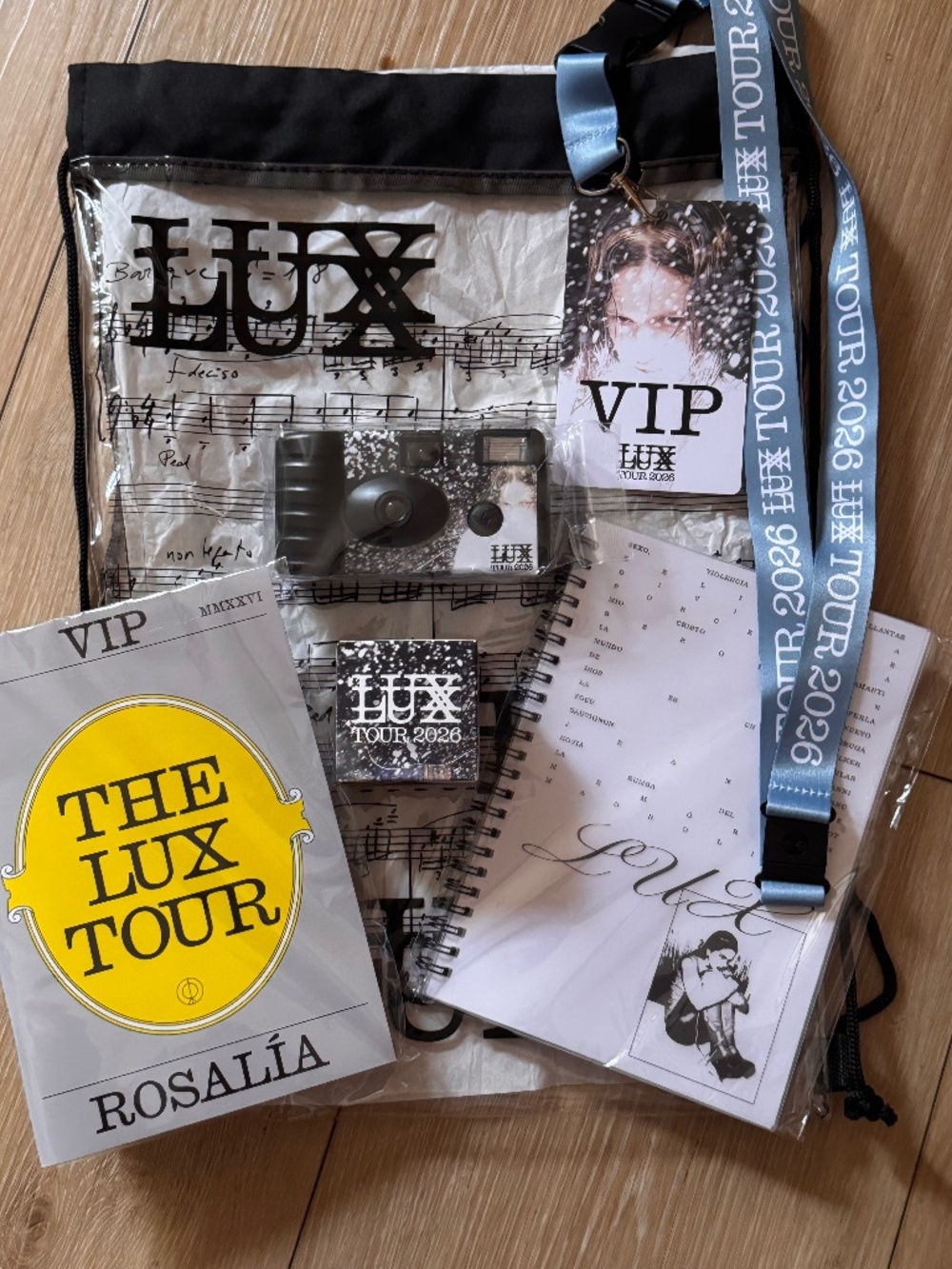 🎶 ROSALÍA LUX TOUR BACKPACKS SETS 🎶